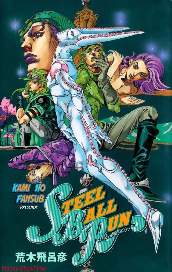 JoJo's Bizarre Adventure Part 7: Steel Ball Run Colored