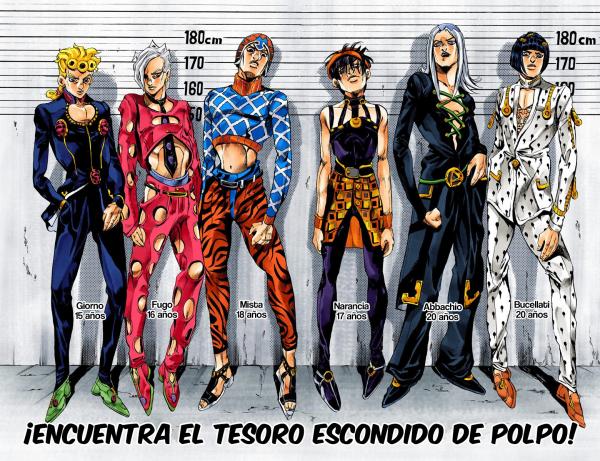 JoJo's Bizarre Adventure Parte 5: Vento Aureo